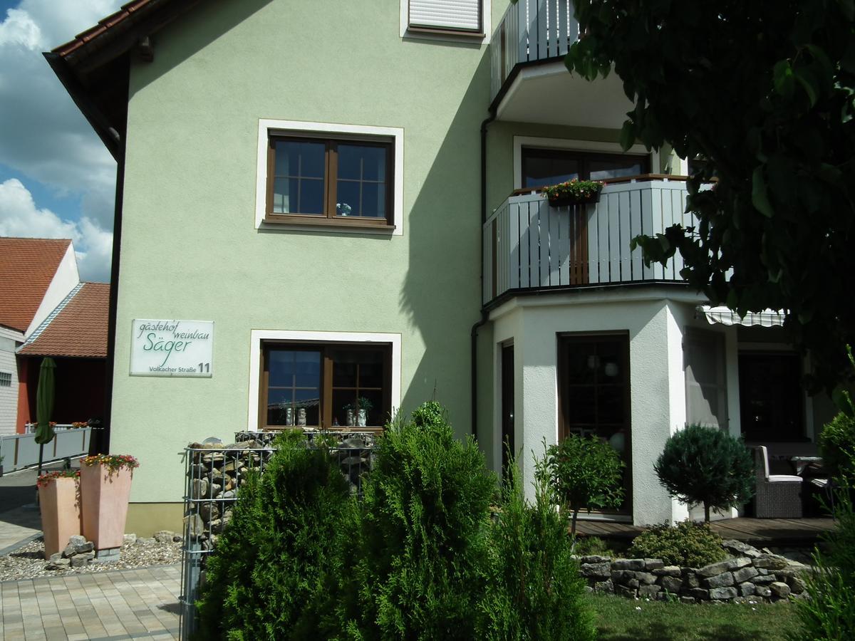 Gaestehof - Weinbau Saeger Nordheim am Main Exterior foto